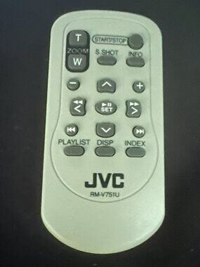 JVC Camcorder Remote Model JVC RM-V751U